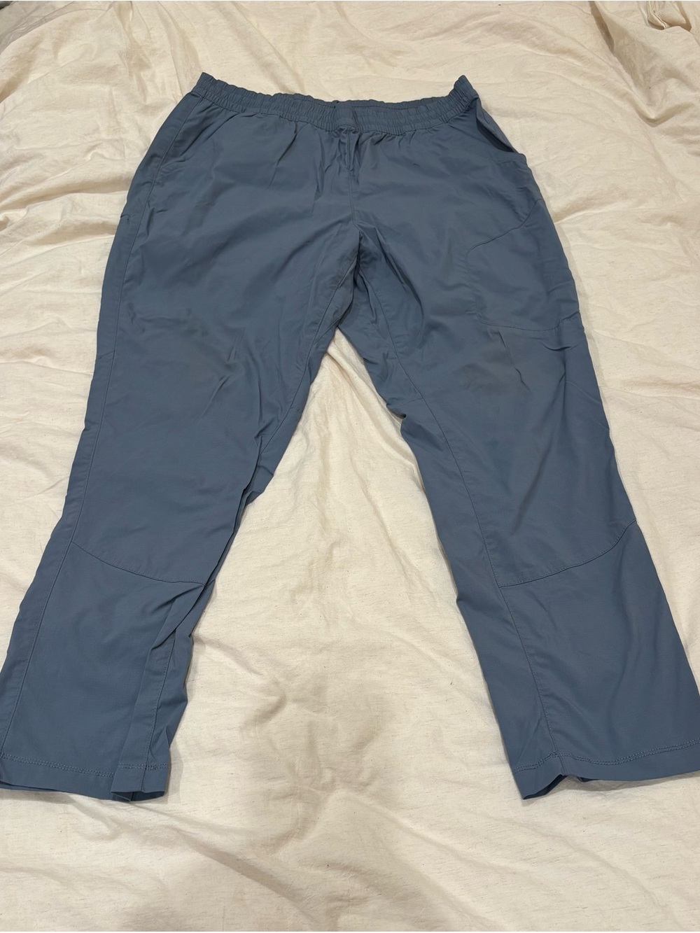 Duluth AKHG Women's Elastic-Waist Outdoor Pants - Slate Blue waterproof
